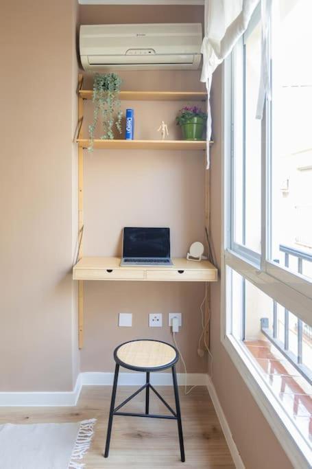 Downtown Flat With 46 Sqm Private Rooftop Terrace Malaga Luaran gambar
