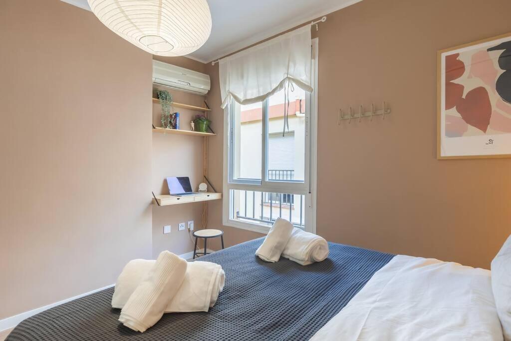 Downtown Flat With 46 Sqm Private Rooftop Terrace Malaga Luaran gambar