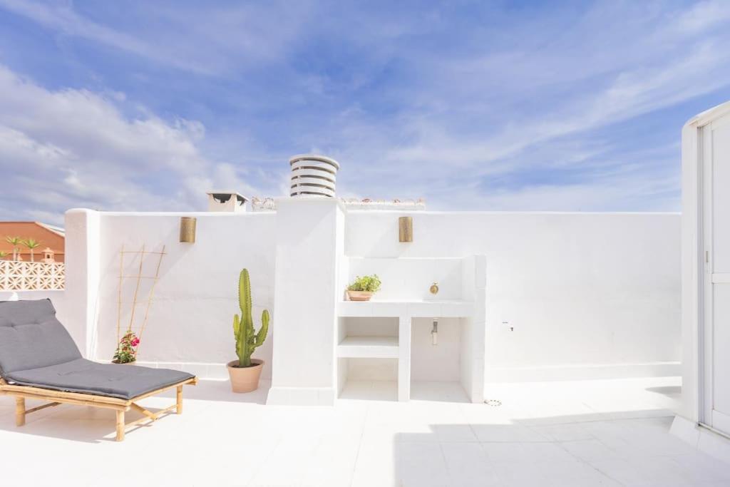 Downtown Flat With 46 Sqm Private Rooftop Terrace Malaga Luaran gambar